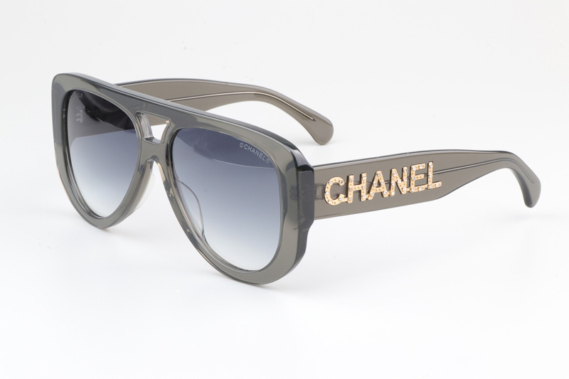 CH71354 Sunglasses Gray Gradient Blue