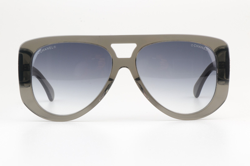 CH71354 Sunglasses Gray Gradient Blue