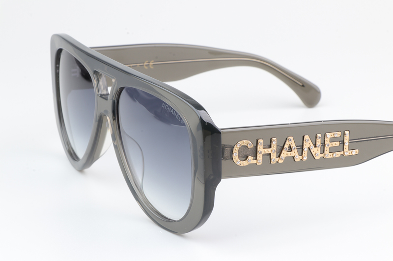 CH71354 Sunglasses Gray Gradient Blue