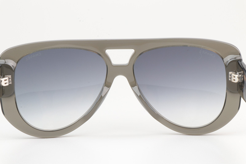 CH71354 Sunglasses Gray Gradient Blue