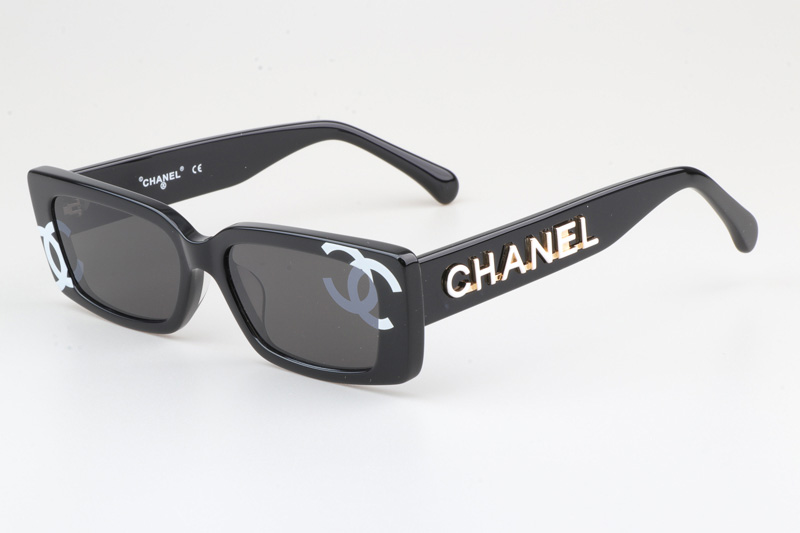 CH71473 Sunglasses Black Gray