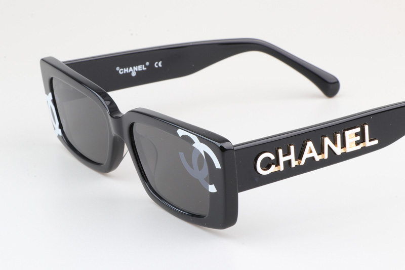 CH71473 Sunglasses Black Gray