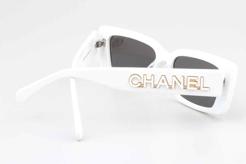 CH71473 Sunglasses White Gray