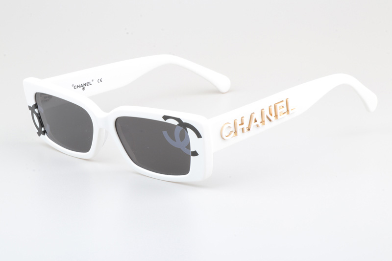 CH71473 Sunglasses White Gray