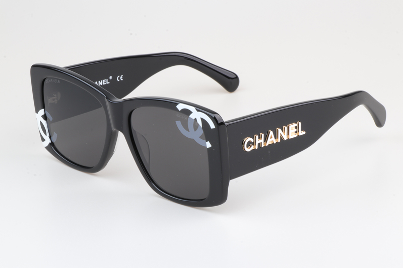 CH71474 Sunglasses Black Gray