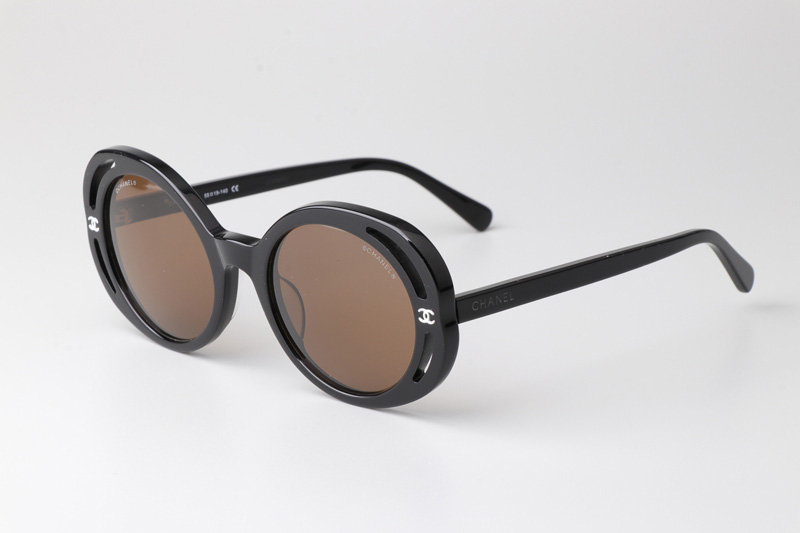 CH71572A Sunglasses Black Brown