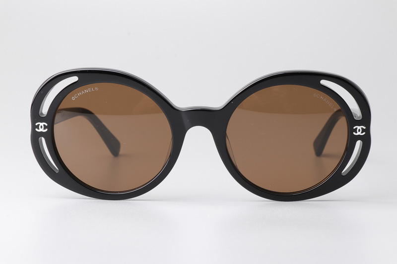 CH71572A Sunglasses Black Brown