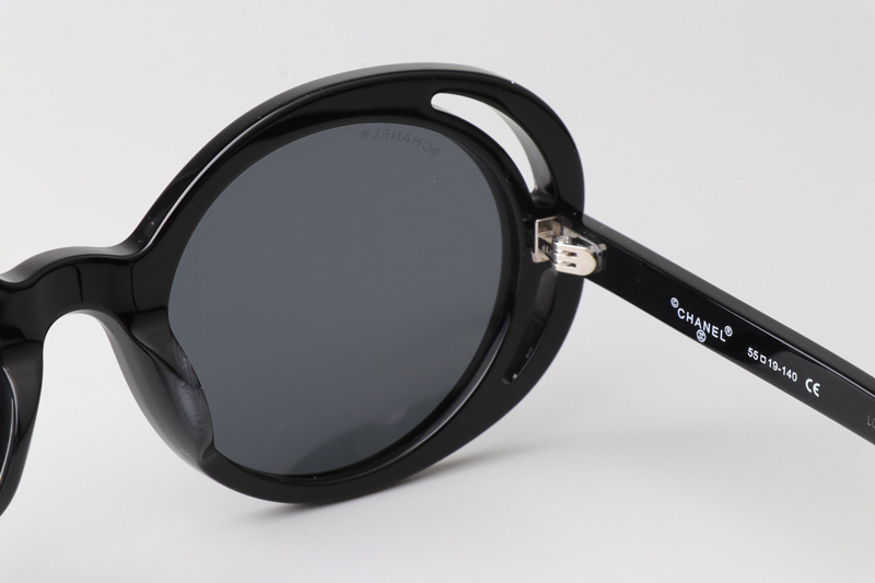 CH71572A Sunglasses Black Gray