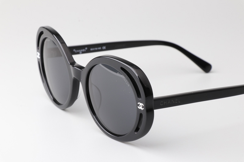 CH71572A Sunglasses Black Gray