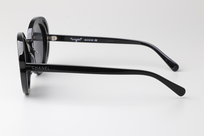 CH71572A Sunglasses Black Gray