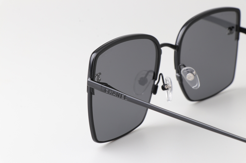 CH7327 Sunglasses Black Gray