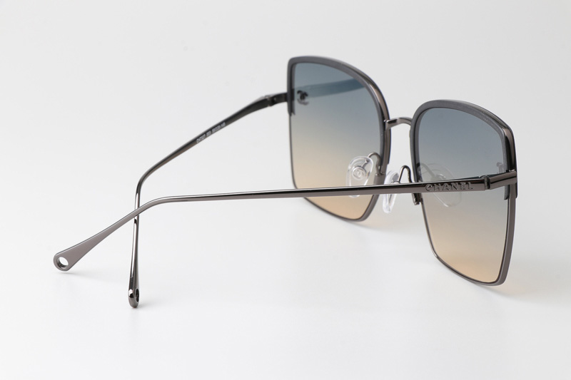 CH7327 Sunglasses Gunmetal Gradient Blue