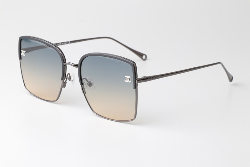 CH7327 Sunglasses Gunmetal Gradient Blue