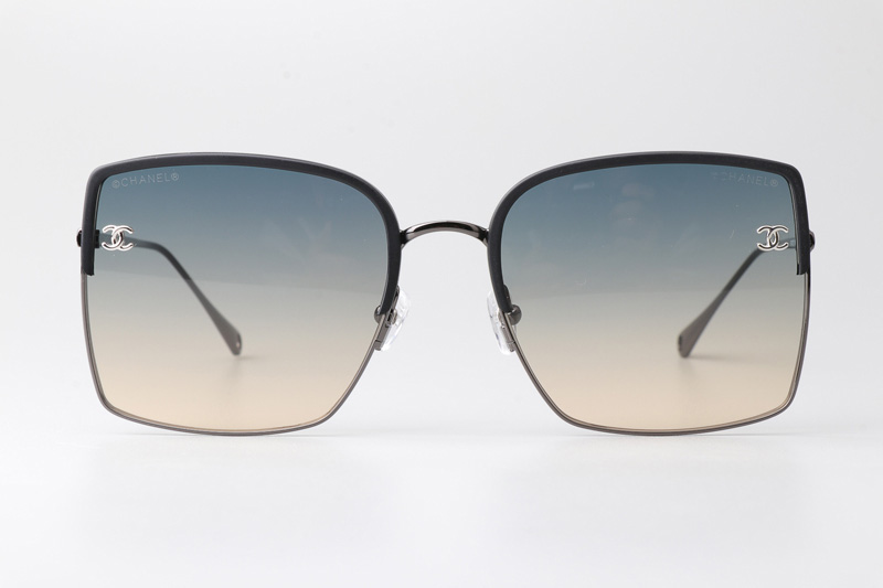 CH7327 Sunglasses Gunmetal Gradient Blue