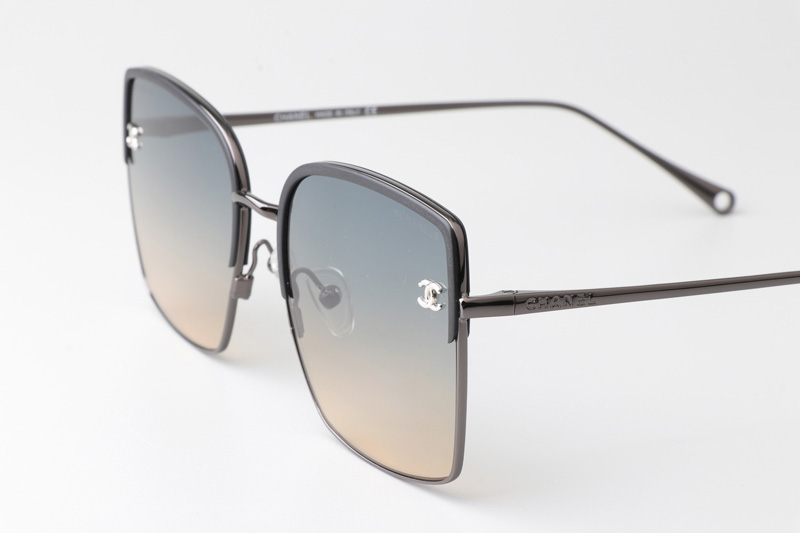 CH7327 Sunglasses Gunmetal Gradient Blue