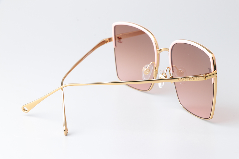 CH7327 Sunglasses Pink Gold Pink