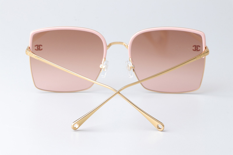 CH7327 Sunglasses Pink Gold Pink