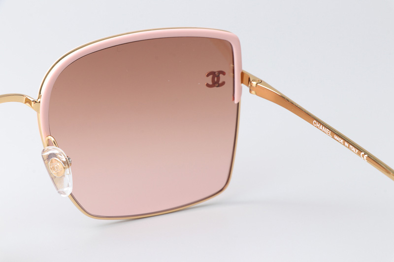 CH7327 Sunglasses Pink Gold Pink