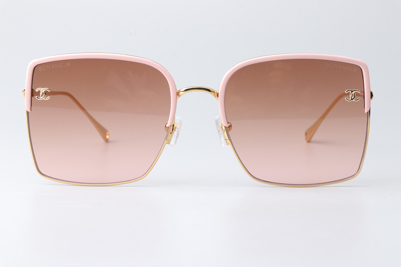 CH7327 Sunglasses Pink Gold Pink