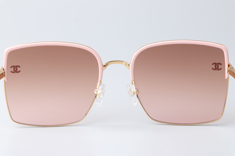 CH7327 Sunglasses Pink Gold Pink