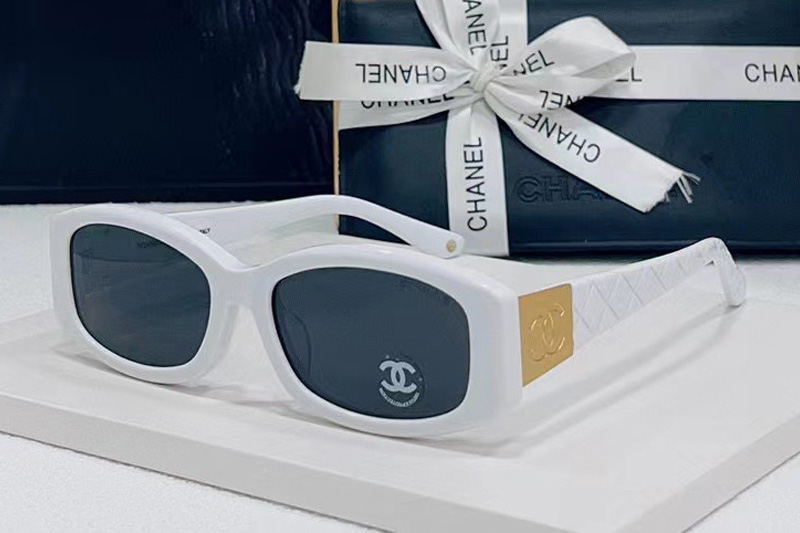 CH74573S Sunglasses In White Gold