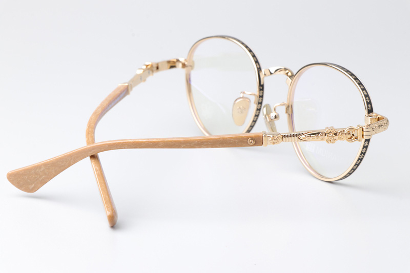 CH8073 Eyeglasses Gold