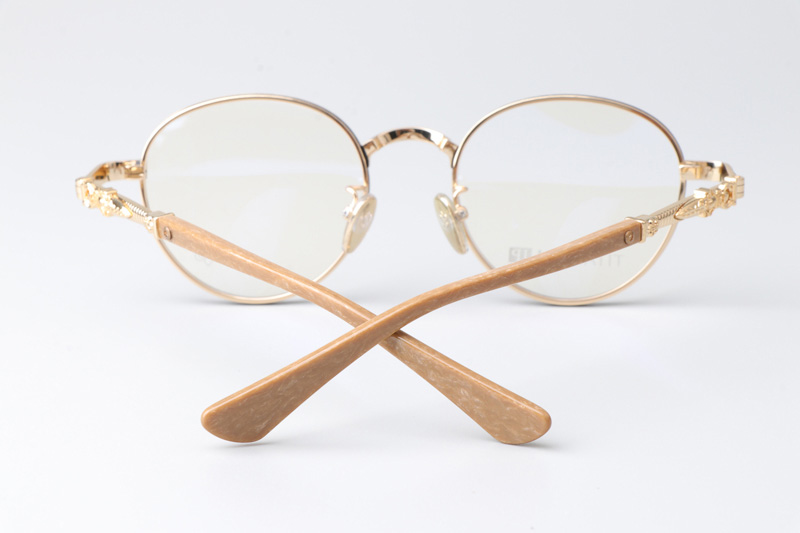 CH8073 Eyeglasses Gold