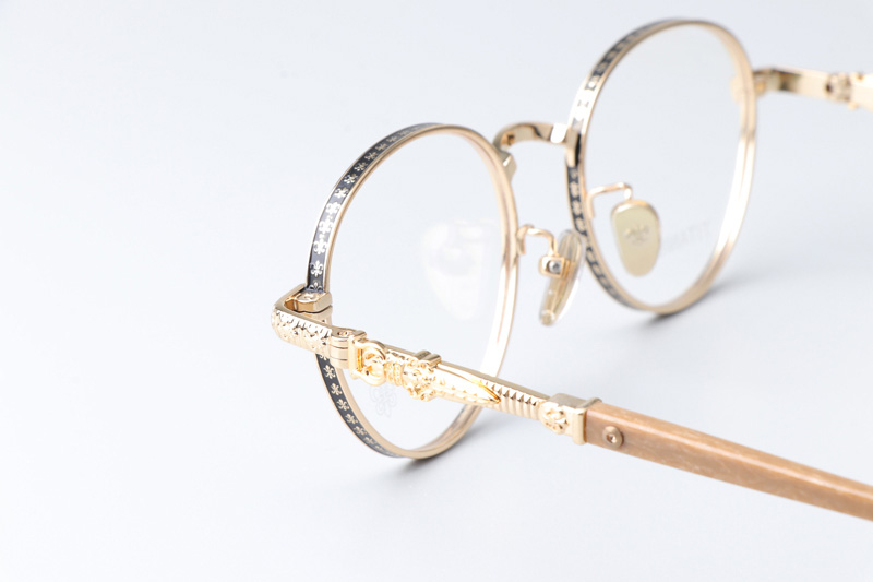 CH8073 Eyeglasses Gold