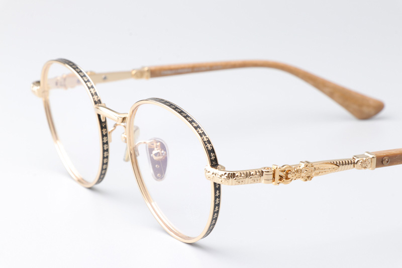 CH8073 Eyeglasses Gold