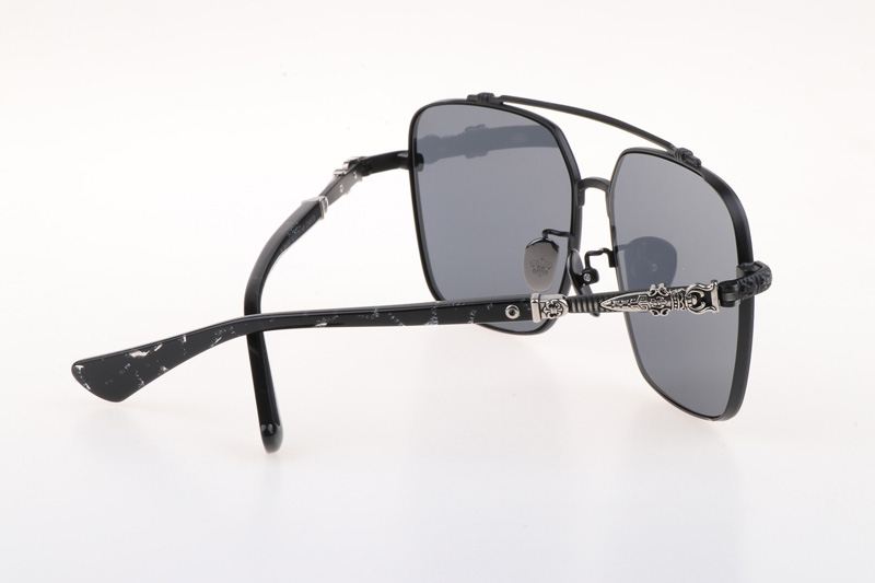 CH8078 Sunglasses Black Gray