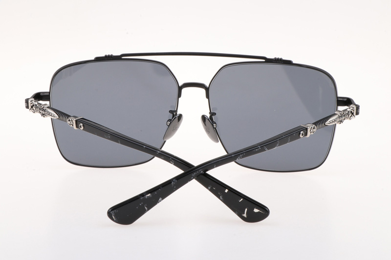 CH8078 Sunglasses Black Gray