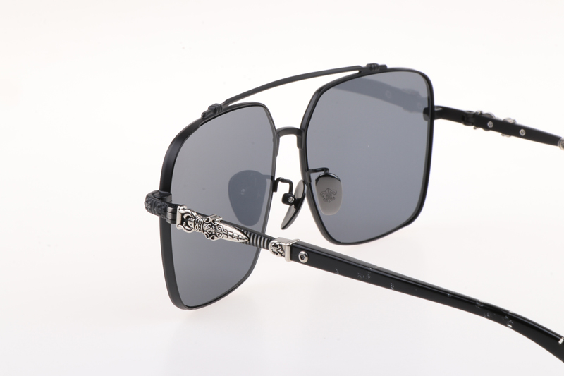 CH8078 Sunglasses Black Gray