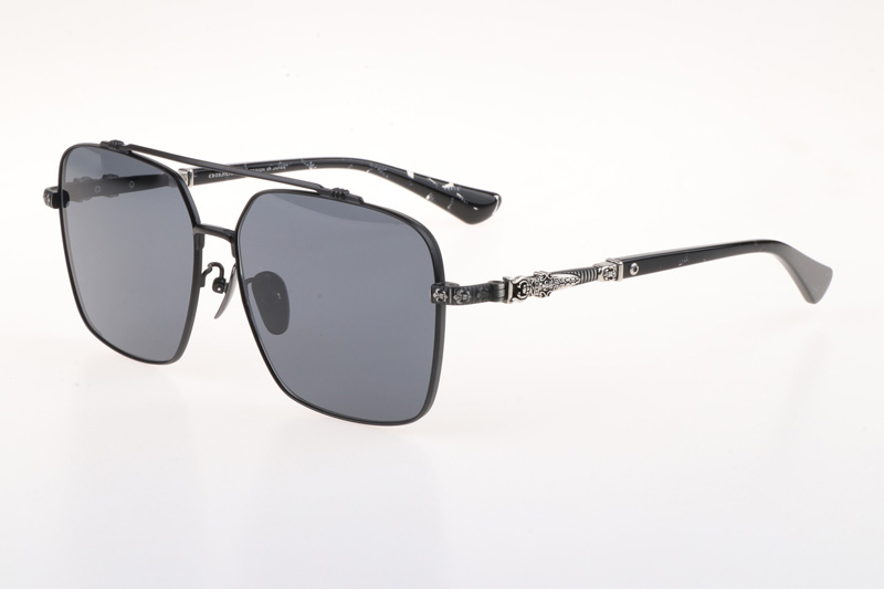 CH8078 Sunglasses Black Gray