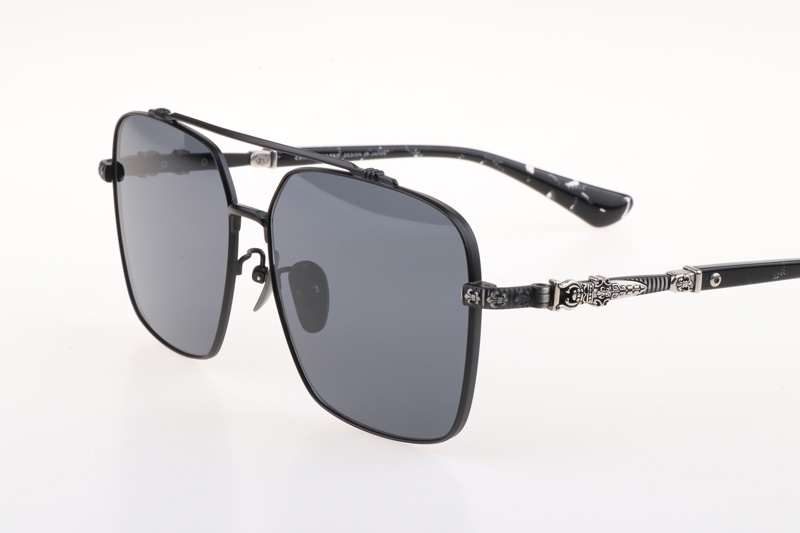 CH8078 Sunglasses Black Gray