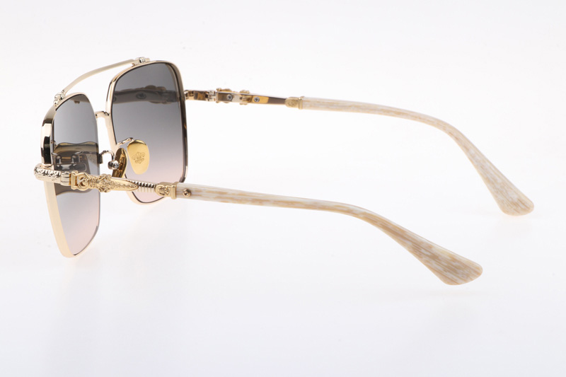 CH8078 Sunglasses Gold Gradient Gray