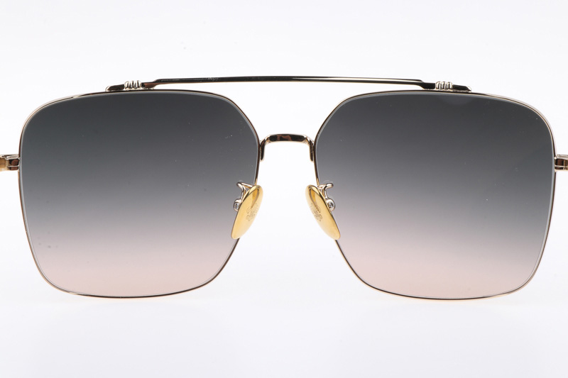 CH8078 Sunglasses Gold Gradient Gray