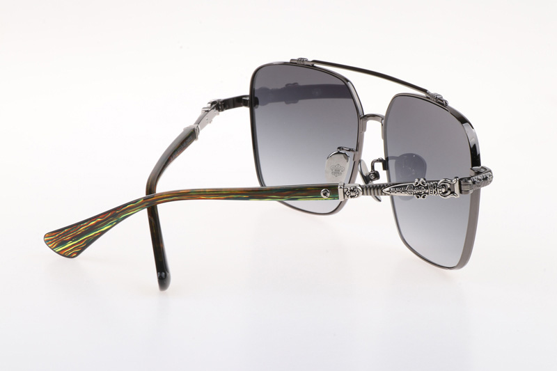 CH8078 Sunglasses Gunmetal Gradient Gray