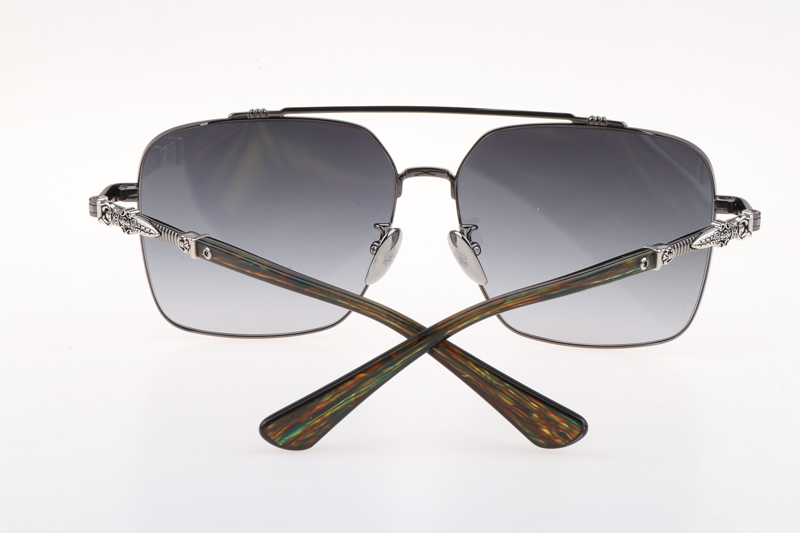 CH8078 Sunglasses Gunmetal Gradient Gray