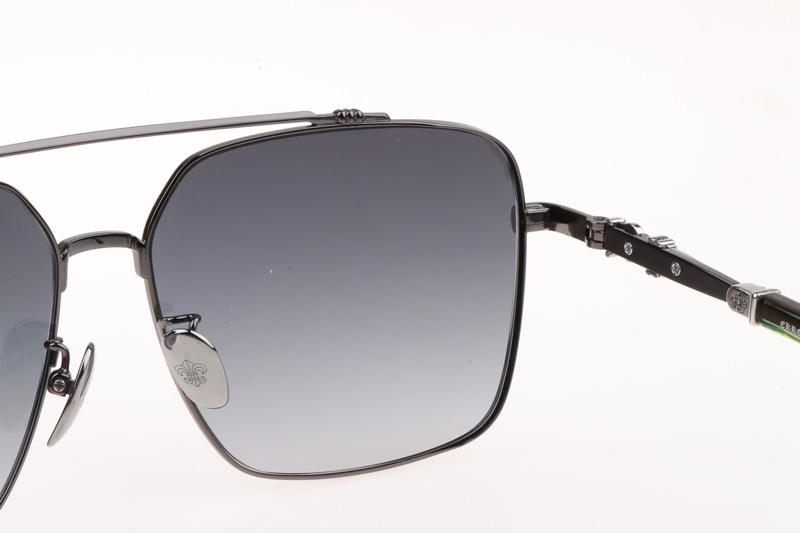 CH8078 Sunglasses Gunmetal Gradient Gray