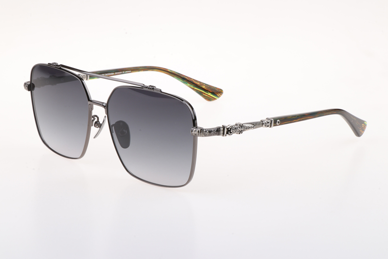 CH8078 Sunglasses Gunmetal Gradient Gray