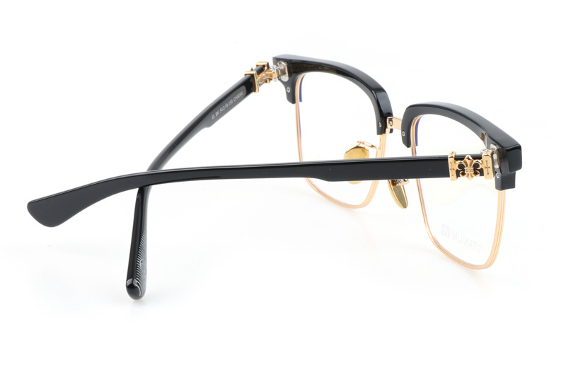 CH8084 Eyeglasses Black Gold