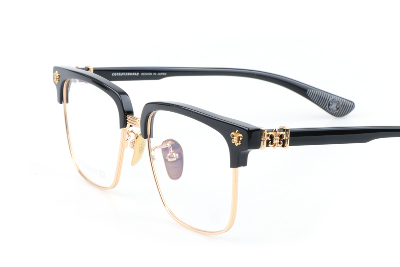 CH8084 Eyeglasses Black Gold