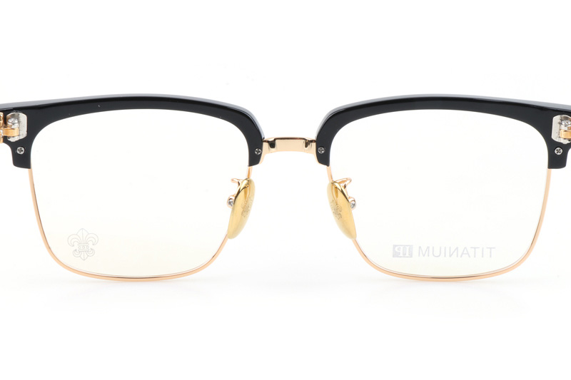 CH8084 Eyeglasses Black Gold