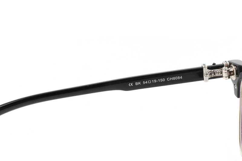 CH8084 Eyeglasses Black Silver