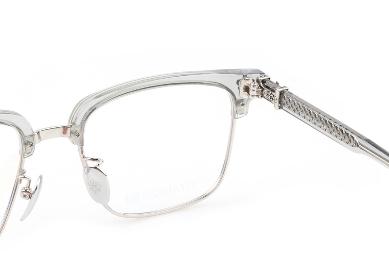 CH8084 Eyeglasses Clear Silver