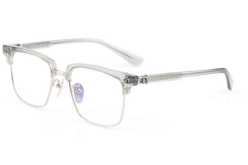 CH8084 Eyeglasses Clear Silver