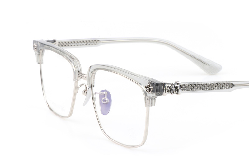 CH8084 Eyeglasses Clear Silver