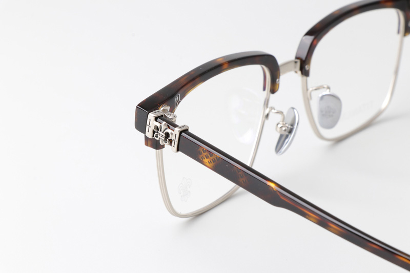 CH8084 Eyeglasses Tortoise Silver