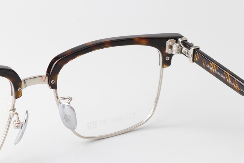 CH8084 Eyeglasses Tortoise Silver