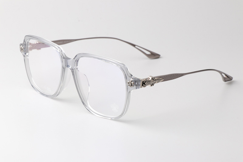 CH8100 Eyeglasses Clear Gray Gunmetal